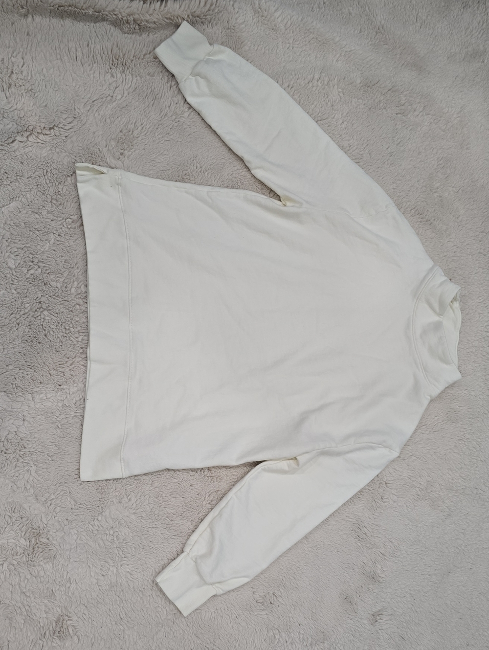 Women's Cream Mock Neck Sweater